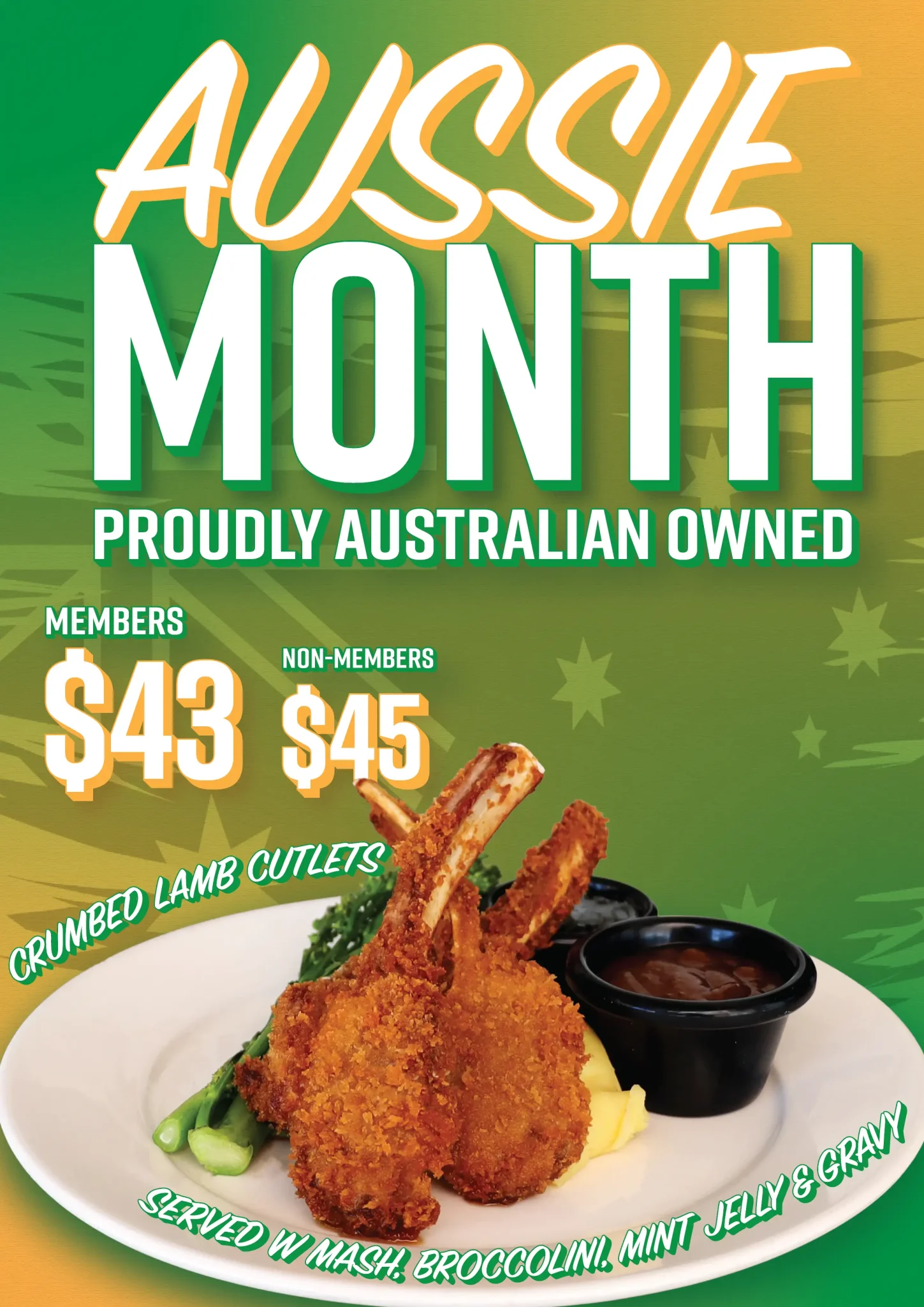 Aussie Month Tasty Lamb Cutlets
